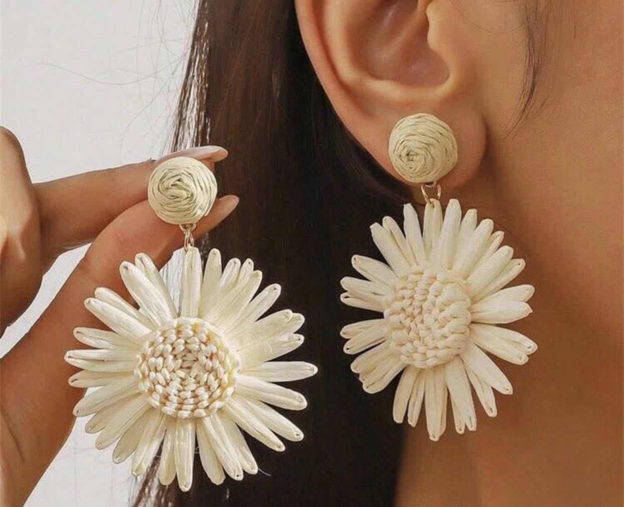 Pendientes Flor Esmaltado