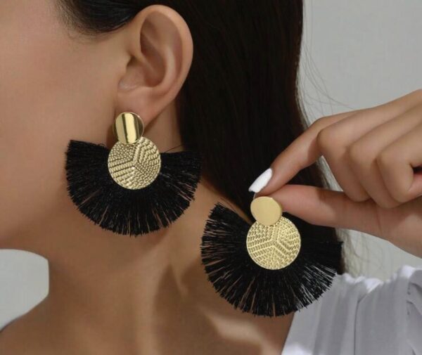 Pendientes Flecos - Imagen 2
