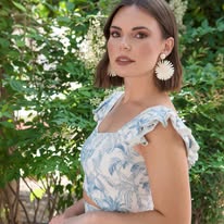 Pendientes Flor