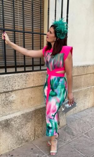 Vestido Taormina Print